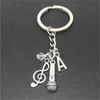 Handmade Jewelry Microphone Keychain Music Keychain Metal Keychain Microphone Keyring Initial Jewelry AA220318