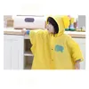 Polyester Fabri Cute Cartoon Raincoat Portable Baby Children Kindergarten School Out Hiking Climbing Breathable Buckle Cape Type Rain Poncho LT0049