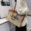 Fashion Bag 65% OFF Online Sale Wholesale Super High sense portable capacity woven large women's summer shoulder bag straw texture Tote Bag Y5NH