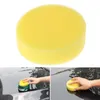 Car Sponge Round Pressing Beauty Polishing Cleaning Set Tool O8J8Car