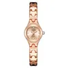 Wristwatches Luxury Women Watches Rose Gold Stainless Steel Qualities Dress Ladies Diamond Dial Female Bracelet Watch MontreWristwatches