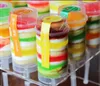 Party Supplies Plastic Clear Cake Push Up Container Ice Cream Mould Cupcakes Tools