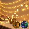 Strings LED Globe guirlandes lumineuses USB fée lumière 5M 50 LED Plug In décor pour intérieur extérieur fête mariage arbre de noël jardinLED StringsLE