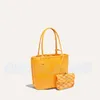 Luxurys designer Womens Words Words Borsa Anjou Mini Cross Body Shopping a doppia faccia del weekend Hangbag Card Port