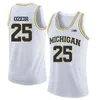 Michigan Wolverines Koleji Basketbol Formaları Moritz Wagner Jersey Robinson Walton Jr. Franz Wagner Tim Harideway Jr. Özel Dikişli