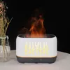 Air Freshener USB Simulation Flame Night Light med 200 ml Vattentank Luftfuktare Aroma diffusor