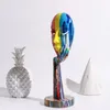 Arte moderna creativa dipinta dipinte colorate maschera decorazione per la casa mobile vino decorazione per ufficio decorazione desktop decorazione artigianato