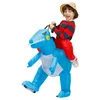 Kids Inflatable Dinosaur Costume Party Cosplay Costumes Animal Child Costume Suit Anime Purim Dino Boys Girls Halloween Costume 220721