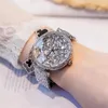 Orologi da donna Montre de luxe 40mm Movimento al quarzo elettronico cassa in acciaio pregiato orologio con diamanti babysbreath Orologi da polso impermeabili