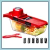 Fruit Vegetable Tools Kitchen Kitchen Dining Bar Home Garden Manual Potato Peeler Carrot Grater Dicer Christmas Party Mandoline Slicer Cu