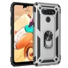 Custodie per telefoni robuste ibride 2 in 1 Armatura magnetica per dita Cover posteriore cavalletto Protezione resistente per LG Stylo 5 Aristo 4 5 6 K30 K40 K50s K51 K53 K22 K92 5G Harmony 4