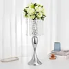 Decoração Pedestal de acrílico alto significa Flowers Wedding Display Pedestal Coluna Center Pieces Gold Vases Candlestick titular Imake173