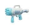 Commercio all'ingrosso Rocket Bubble Gun Electric Summer Sunflower Shower Toys 9 Hole Net Red Hot Selling Gatling Water Stick Giocattoli per bambini