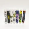 Package Bottle Preroll Tube Smell Proof Tubes Gumbo Pre Roll Pack Plastic Stickers Heat Shrink Wrap