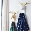 1pc Nordic Deer стена подвесная крючок крюк Punchfree Head Head Head Hanger Home Storage Coremeration Ornament Accessories 220527