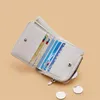 Plånböcker Williamppolo plånbok för kort RFID-hållare Tunna skydd Plush Credential Luxury äkta läderväska