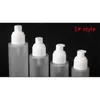 Frosted Glass Cosmetic Lotion Pump Bottle Refillable Liquid Parfym Spray Bottles