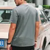 Camisetas de camisetas masculinas verão 8xl o-gola grande tamanho grande algodão casual casual de manga curta