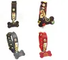Hög kvalitet Brun Lyx Pet Halsband Läder Populärt tryck ben Hundkoppel Mode Pet Hals taktiskt personlig