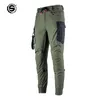 Motorfietskleding 2022 BROEK ZOMER BEHADBAAR CE BESCHERMING PANTER SPANDEX POLYESTER ZWARTE LEGER GROEN