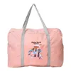 Duffel Väskor Travel Bag Bagage Nylon Handväskor unisex Traveler Accessories Large Capacity Clothes Semester Portable Folding Organizer