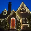 سلاسل 30/50 سم ميسور دش أمطار LED LED أضواء عيد الميلاد ديكورات شجرة الشارع جارلاند للديكور نويل العام Navidad Gardenled