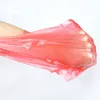 50pcs Red Plastic Supermarket Grocery Gift Shopping Thicken with Handle Vest Kitchen Storage Clean Garbage Bag