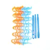 12pcs 55cm Hair Curlers Magic Styling Kit With Style Hooks Wave Formers For Most Hairstyles296j