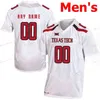 Nik1 zszyte Custom 4 Antoine Wesley 44 Donny Anderson 5 Michael Crabtree 5 Patrick Mahomes II Texas Tech College Men Men Jersey