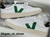 White Trainers Mens Casual Shoes Sneakers Women Veja V-12 Leather Runnings Size 5 11 Vulcanized Platform Veja V12 Kid Chaussures Gray Purple Green Schuhe Scarpe Red