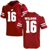 MitNess 2021 Wisconsin Badgers Unveils Alternate Jersey 16 Russell Wilson 99 JJ Watt 23 Jonathan Taylor Monteball Kendrick Pryor Alex Honeybrook