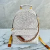 Высококачественные роскошные дизайнерские топ-дамы кожаные сумки для плеча сумочки Леди Многофункциональная большая модная мода Классическая рюкзак Кожаная сумка кожа