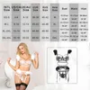Comeonlover Feather Bra Underwear Set Hollow Out Women Giarrettiera Lingerie Sexy Trasparente Backless Panty Lenceria Sensual Mujer