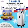 FDA Godkänd kryolipolys Fat Freezing Machine Lövsugning Slimming Cryoterapi Body Contouring Criolipolisis Body Shaping Equipment