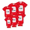 Neue leere Sublimation Kurzarm Baby Body Tie Dye Wärmeübertragung Sublimation Body Weihnachtsgeschenke 2023 F0714