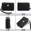 Bunte Cluth-Tasche für Frauen doppelte Reißverschluss Geldbörse Mode Handtasche Casual Style Mini Bag