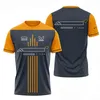 2023 F1 T-shirt Formel 1 Team Officiell webbplats T-shirt Driver Jersey Racing Fans Sports Shirts Summer Men's T-shirts Loose Tees