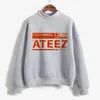 Sweats à capuche pour femmes Sweats Kpop Vêtements Ateez Harajuku Sweat à capuche Femmes Kawaii Graphique Imprimé Coréen Mode Femme Vêtements Manteau Esthétique