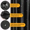 Curtain & Drapes Portable Window Blackout Shade With Suction Cups Travel Kids And Baby Nursery 50" X 78" Moon & Stars 1 PackCu