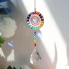 Decorative Objects & Figurines Dragonfly Bird Crystal Pendant Colorful Beads Hanging Drop Outdoor Garden Window Wedding Chandelier DIY Decor