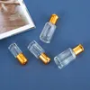 3/6/12 Ml Lip Gloss Oil Roll On Bottle Portable Empty Refillable Makeup Container Tube Vials Packing Containerwith aluminum cap Home Fragrances