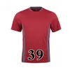 2023 T-shirttröjor Fotboll för solida färger Kvinnor Fashion Sports Gym Snabbtorkning Clohs Jerseys 036