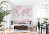 Colorful Tapestry Der Bohemian World Map Wall Papers Home Decor Tapestries Decorative Screens For Cloth J220804
