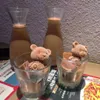 Werkzeuge Silikonform Bärenform Eiswürfelbereiter Schokoladenkuchenformen Süßigkeiten Teigformen für Kaffee Milch Tee Whisky Eisformen Droppshiping Inventar Großhandel