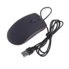 Novo Mini Wired 3D Optical USB Mices Gaming Mouse para Laptop Games Mouse com caixa de varejo atacado
