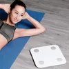 Hem Original Smart Body Fat Scales 2 med Mifit App Body-Composition Monitor Hidden LED Display Fat-Scale