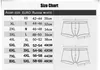 8xLプラスBABBO繊維男性下着オスボクサー固体パンティーショーツメンズパンツ通気性親密な男ボクサー4ピース220423