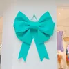 Diy Giant Pe Christmas Bowknot Bröllop födelsedagsfest bakgrund dekoration hemvägg dekor ornament hängande slips dekor leveranser