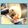 Кошачьи игрушки снабжают домашнюю домашнюю сад кошачка для симуляции рыбной котенок подушка трава курят смешные подушки для царапины домашних животных.