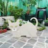 Animal chat chien fleur planteur siamois Husky Animal lapin ours planteur jardin Pot de fleur jardin Animal Statue Sculpture décor 22074522862